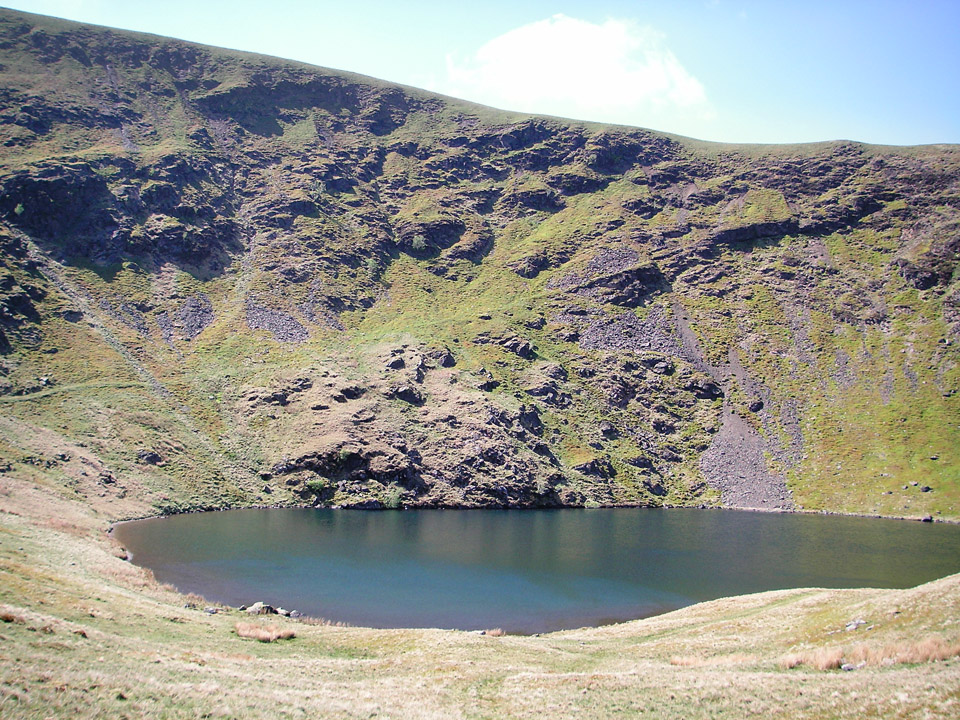 Looking into Bowscale Tarn
